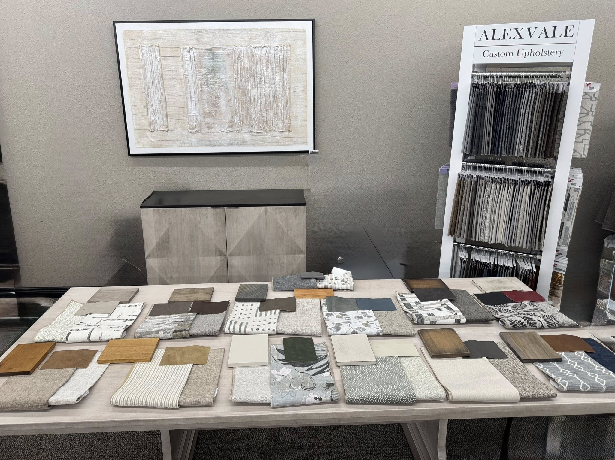 Alexvale Custom Upholstery — Hundreds of fabric and finish options